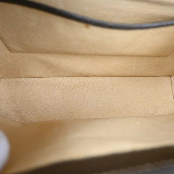 GUCCI One Handle Hand Bag Leather Brown Gold-plated Italy 68KA913 - Picture 10 of 16